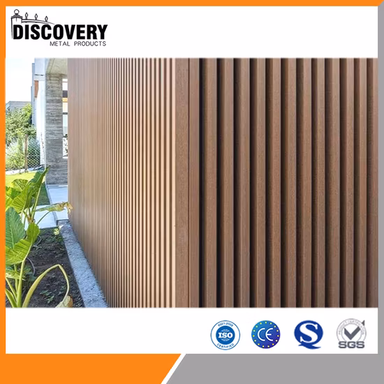 Heißer Verkauf 3D Holzmaserung Design WPC Double